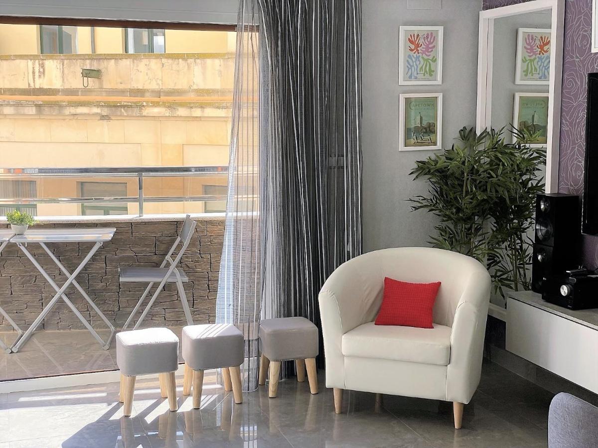 דירות Albacete Centro Parking Gratis 2 Plazas מראה חיצוני תמונה